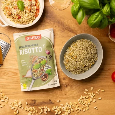 Risotto Basilikum-Nuss 280g