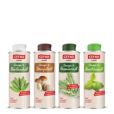 Aroma Oil set in 4 flavours