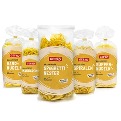 Set of Five: 5 x 500 g High Fibre Pasta (mixed)