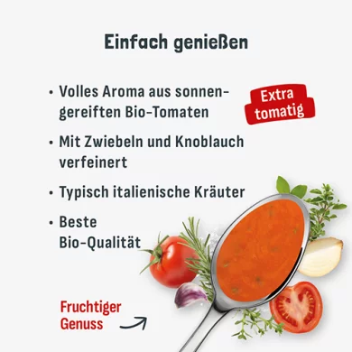 Organic Tomato Sauce and Soup