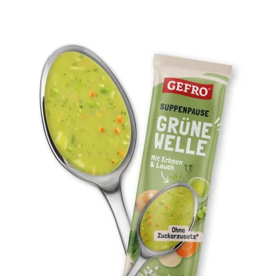 Soup-er Snack "PEA-LICIOUS"